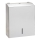 Distributeur de serviettes 28x35 cm acier inoxydable/argenté