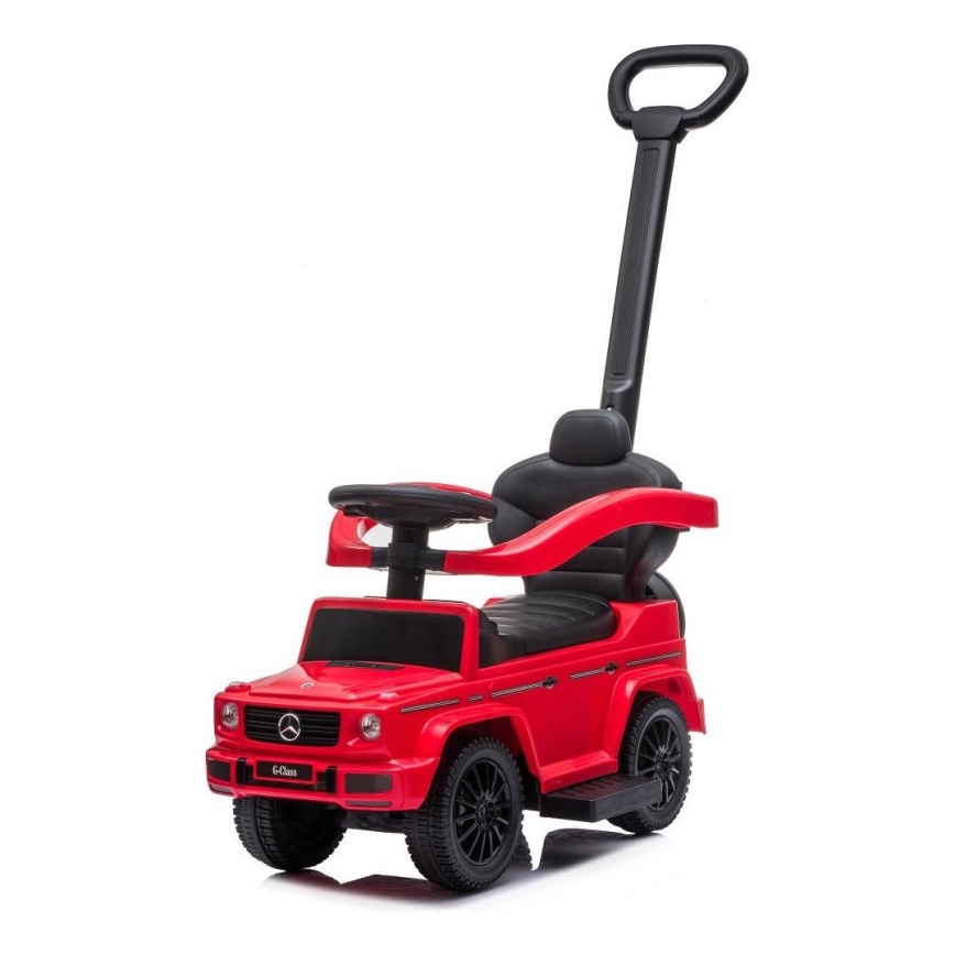 Draisienne Mercedes G350d 3en1 2xAA rouge/noir