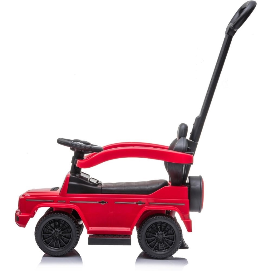 Draisienne Mercedes G350d 3en1 2xAA rouge/noir