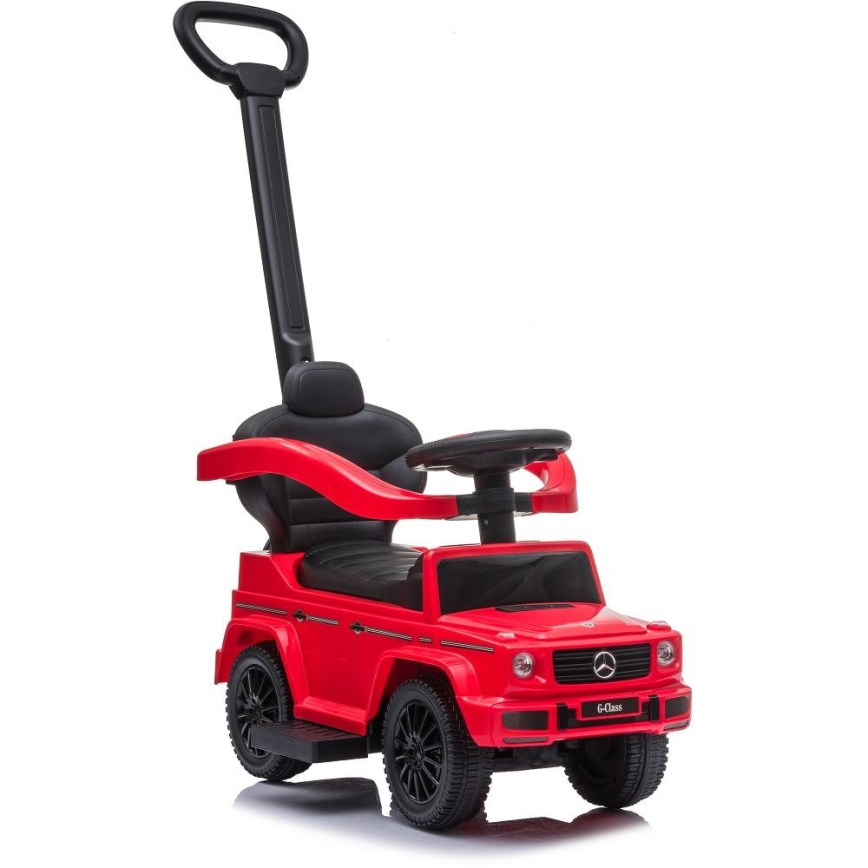 Draisienne Mercedes G350d 3en1 2xAA rouge/noir