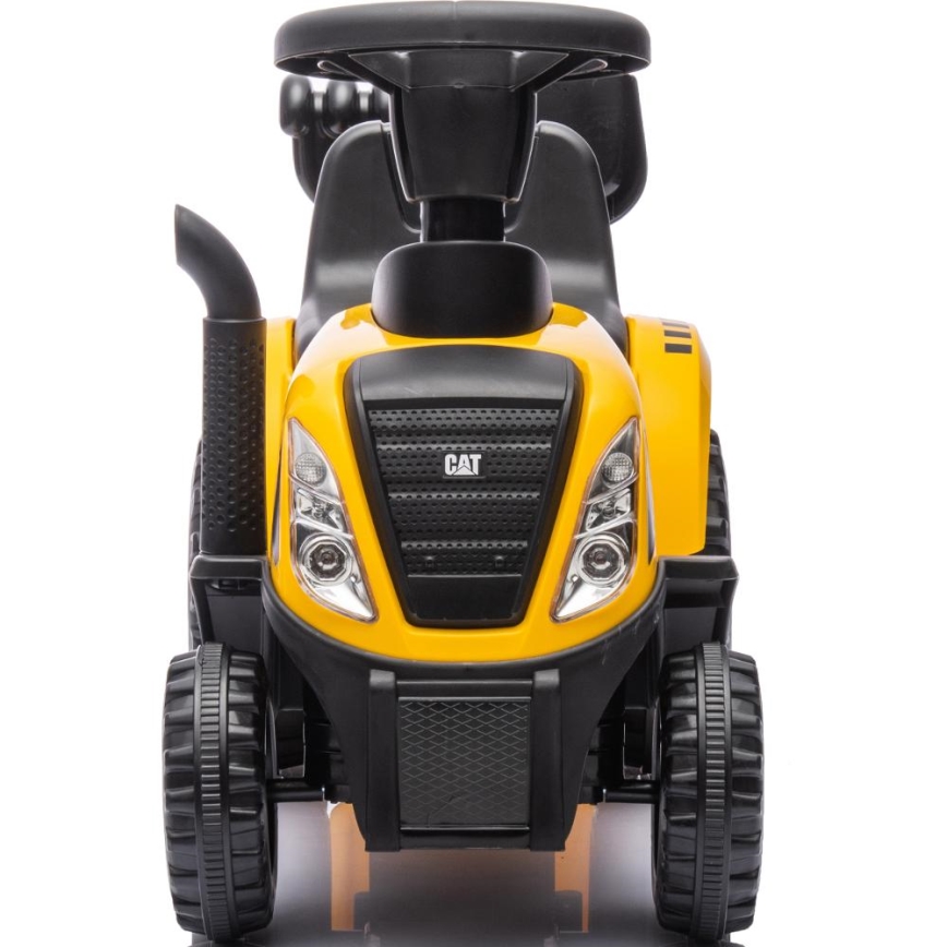 Draisienne voiture tracteur CAT 2xAA jaune/noir