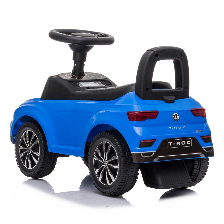 Draisienne voiture Volkswagen 2xAA bleu/noir