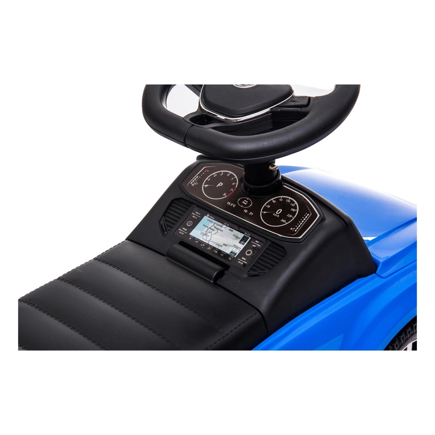 Draisienne voiture Volkswagen 2xAA bleu/noir
