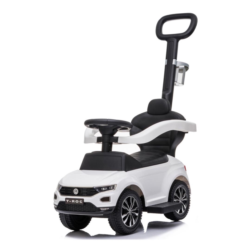 Draisienne voiture Volkswagen 3en1 2xAA blanc/noir