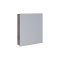 Dřevojas - Armoire miroir pour salle de bains NEXI 60 x 68 cm, chêne foncé