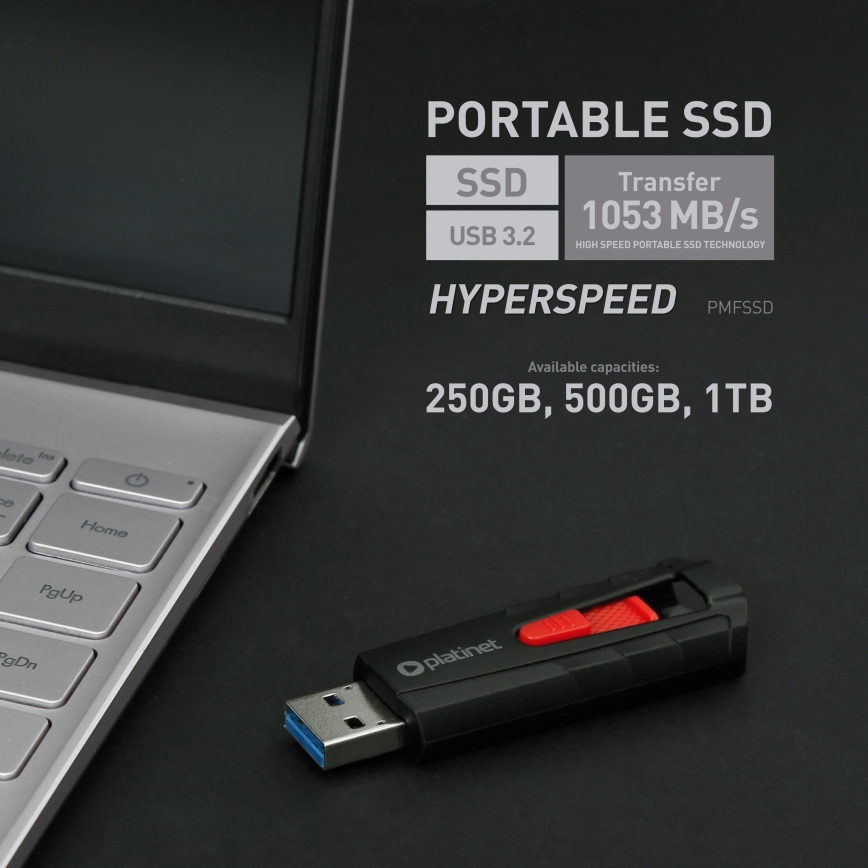 Drive SSD portatif 1 TB USB 3.2 Gen2