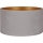 Duolla - Abat-jour pour lampadaire VELVET E27 d. 35 cm gris/doré