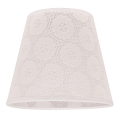 Duolla - Abat-jour pour lampe de table SOFIA XS E14 d. 18,5 cm blanc