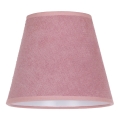 Duolla - Abat-jour pour lampe de table SOFIA XS E14 d. 18,5 cm rose