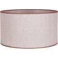 Duolla - Abat-jour universel E27 d. 35 cm beige