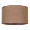 Duolla - Abat-jour universel ROLLER E27 d. 50 cm marron