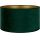 Duolla - Abat-jour VELVET E27 diam. 35 cm vert/doré