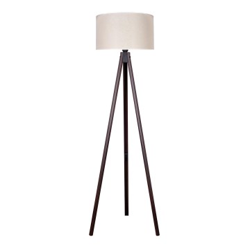 Duolla - Lampadaire 1xE27/60W/230V crème/marron