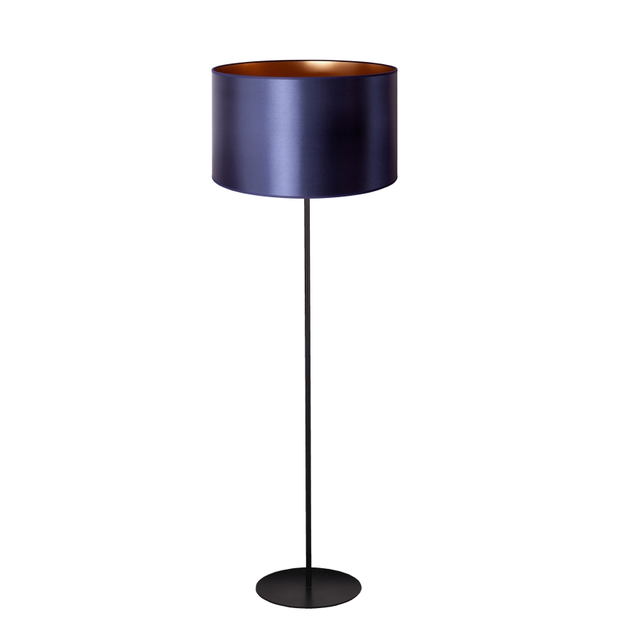 Duolla - Lampadaire CANNES 1xE27/15W/230V d. 45 cm violet/cuivre/noir