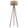 Duolla - Lampadaire DUO 1xE27/60W/230V d. 44 cm beige/gris/wenge