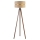 Duolla - Lampadaire DUO 1xE27/60W/230V d. 44 cm beige/wenge