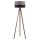 Duolla - Lampadaire DUO 1xE27/60W/230V d. 44 cm gris/bleu/wenge