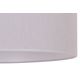 Duolla - Lampe de table BRISTOL 1xE14/15W/230V gris/blanc