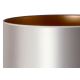 Duolla - Lampe de table CANNES 1xE14/15W/230V 20 cm argent/cuivre/blanc