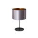 Duolla - Lampe de table CANNES 1xE14/15W/230V 20 cm argent/cuivre/noir