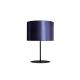 Duolla - Lampe de table CANNES 1xE14/15W/230V 20 cm bleu/argent/noir