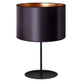 Duolla - Lampe de table CANNES 1xE14/15W/230V 20 cm noir/cuivre