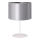 Duolla - Lampe de table CANNES 1xE14/15W/230V d. 20 cm argent/blanc