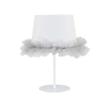 Duolla - Lampe de table enfant BALLET 1xE14/40W/230V blanc/gris