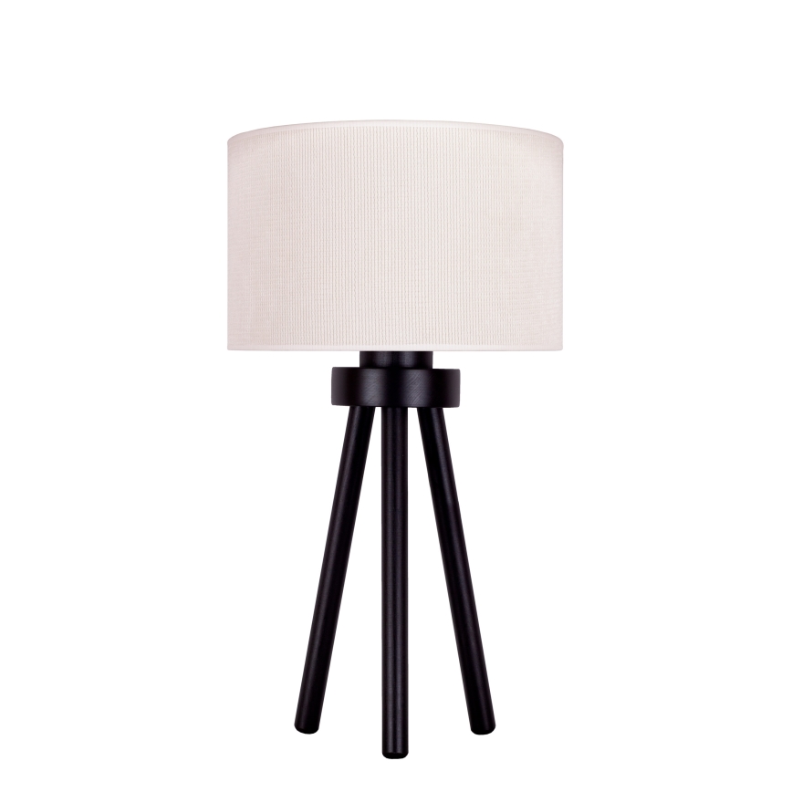 Duolla - Lampe de table LYON 1xE27/15W/230V d. 30 cm crème