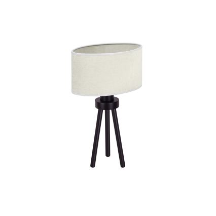 Duolla - Lampe de table OVAL 1xE27/15W/230V d. 30 cm gris