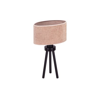 Duolla - Lampe de table OVAL 1xE27/15W/230V d. 30 cm rose
