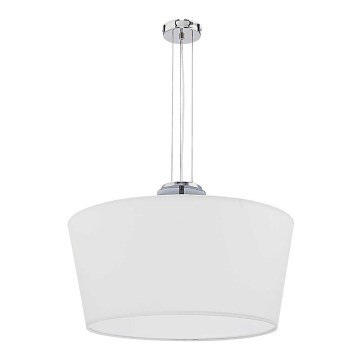 Duolla - Lustre avec fil OPERA 3xE14/40W/230V blanc