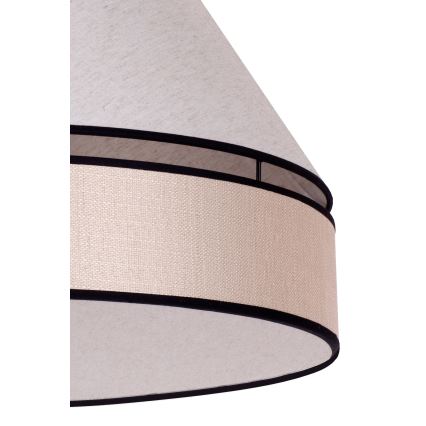 Duolla - Plafonnier AVIGNON 1xE27/15W/230V diam. 50 cm beige