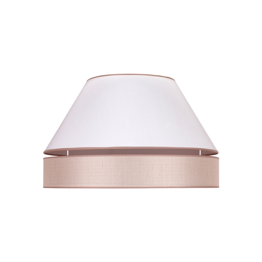 Duolla - Plafonnier AVIGNON 3xE27/15W/230V diam. 60 cm blanc/beige