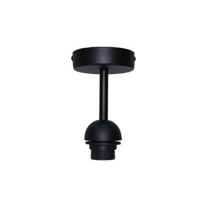 Duolla - Plafonnier BELL SHINY 1xE27/15W/230V d. 25 cm noir/cuivre