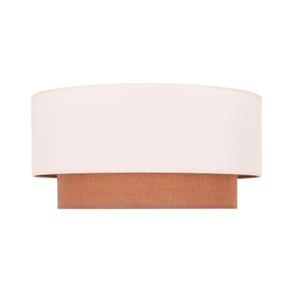 Duolla - Plafonnier BOHO 3xE27/15W/230V d. 60 cm beige/marron