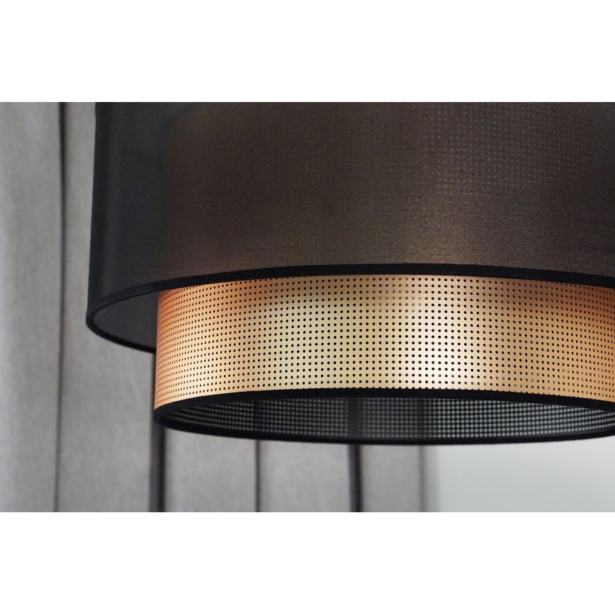 Duolla - Plafonnier COPPER SHINY 1xE27/15W/230V d. 45 cm marron/cuivre