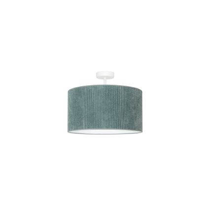 Duolla - Plafonnier CORDUROY 1xE27/15W/230V d. 40 cm bleu clair