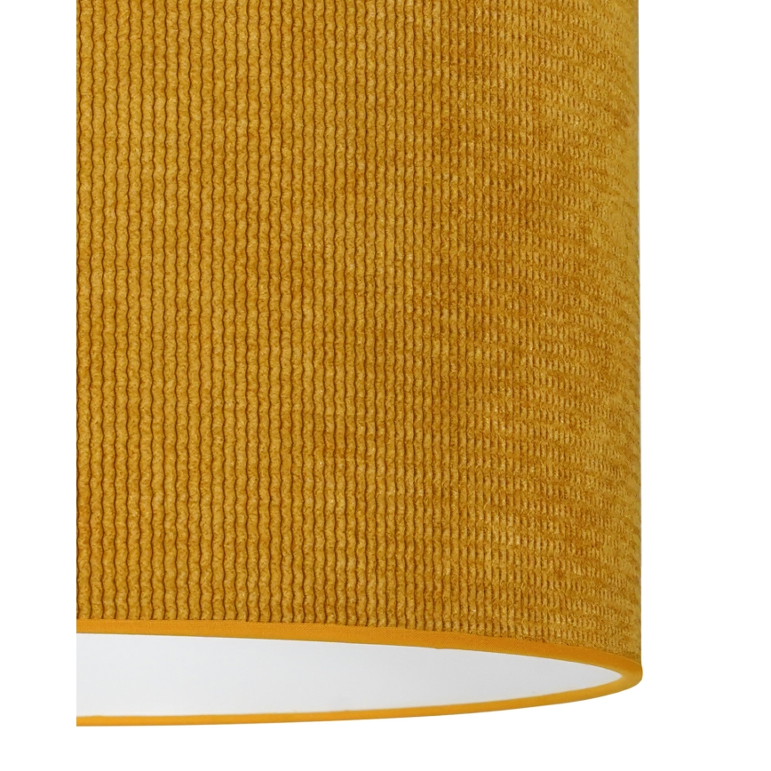 Duolla - Plafonnier CORDUROY 1xE27/15W/230V d. 40 cm jaune