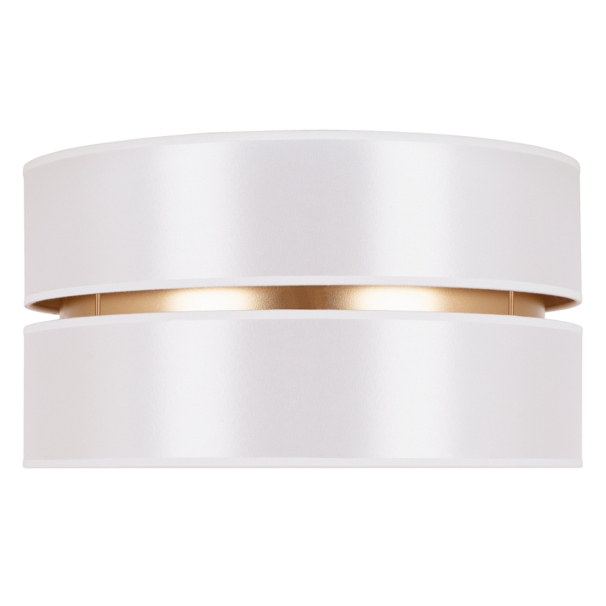 Duolla - Plafonnier DUO 1xE27/15W/230V d. 40 cm blanc/doré