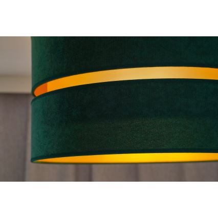 Duolla - Plafonnier DUO 1xE27/15W/230V d. 40 cm vert/doré