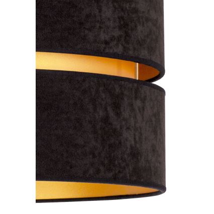 Duolla - Plafonnier DUO 1xE27/40W/230V d. 40 cm noir/doré
