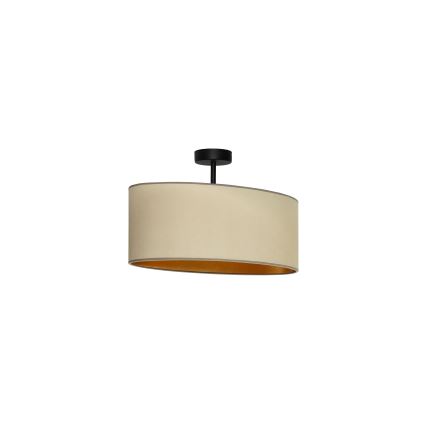 Duolla - Plafonnier OVAL VEGAN 1xE27/15W/230V beige