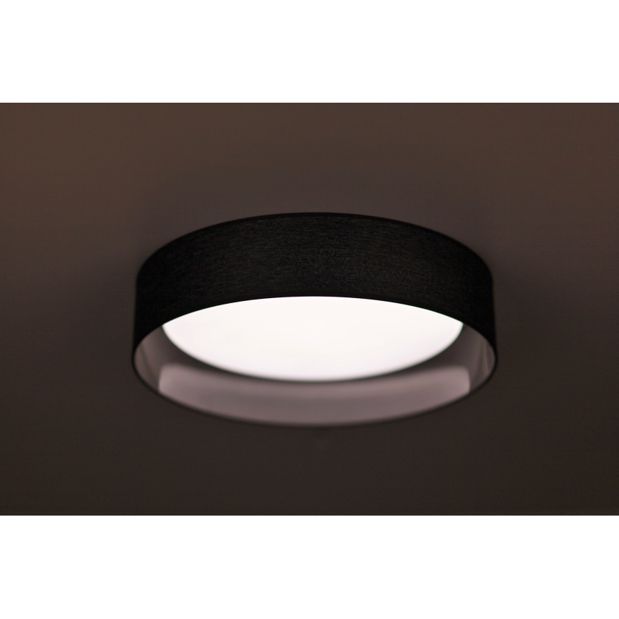 Duolla - Plafonnier ROLLER LED/24W/230V d. 45 cm anthracite