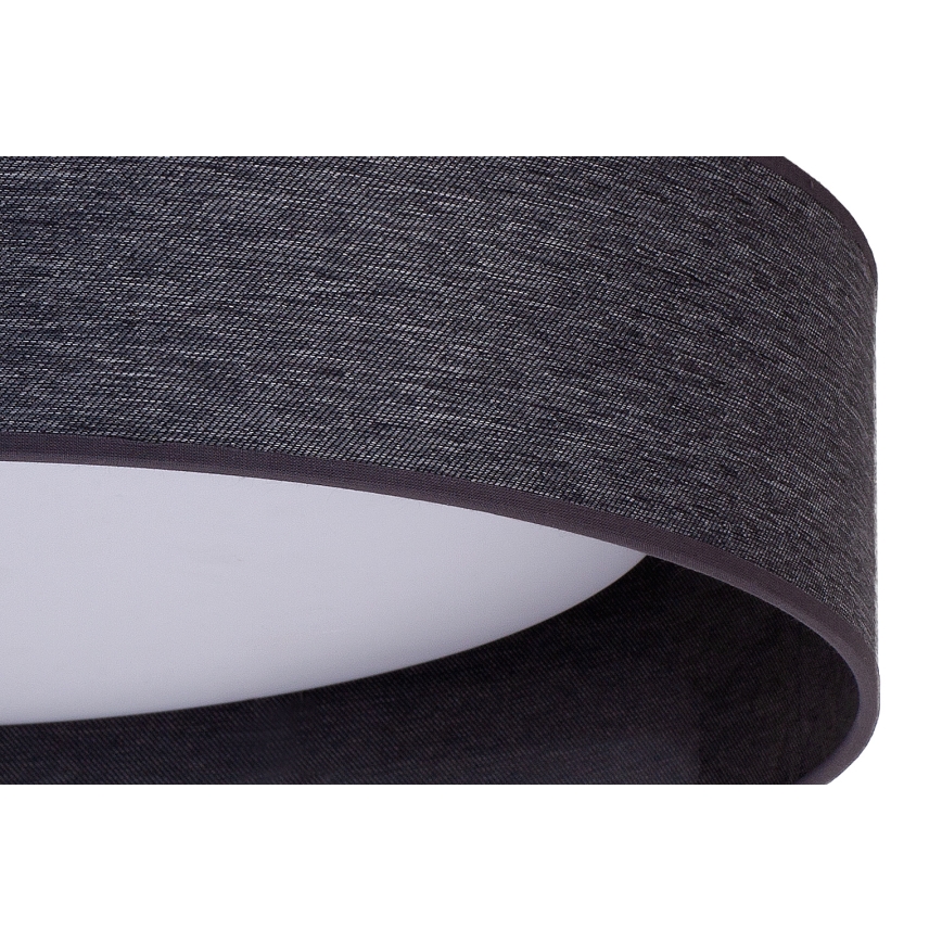 Duolla - Plafonnier ROLLER LED/24W/230V d. 45 cm anthracite