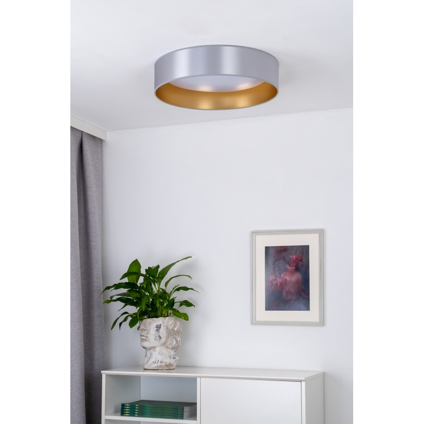 Duolla - Plafonnier ROLLER LED/24W/230V d. 45 cm argent/doré