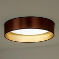 Duolla - Plafonnier ROLLER LED/24W/230V d. 45 cm cuivre/doré