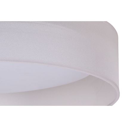 Duolla - Plafonnier ROLLER LED/24W/230V d. 45 cm gris clair