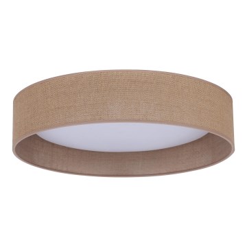 Duolla - Plafonnier ROLLER LED/24W/230V d. 45 cm marron clair