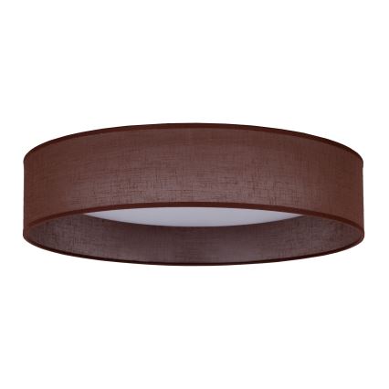 Duolla - Plafonnier ROLLER LED/24W/230V d. 45 cm marron foncé